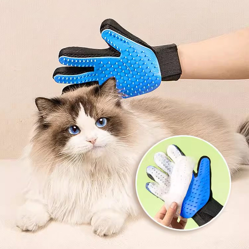 Rubber Glove Cleaning - ゴム製ペットヘアリムーバー,ペットヘアリムーバー,猫のグルーミング,脱毛ブラシ,犬の櫛,バス,マッサージ