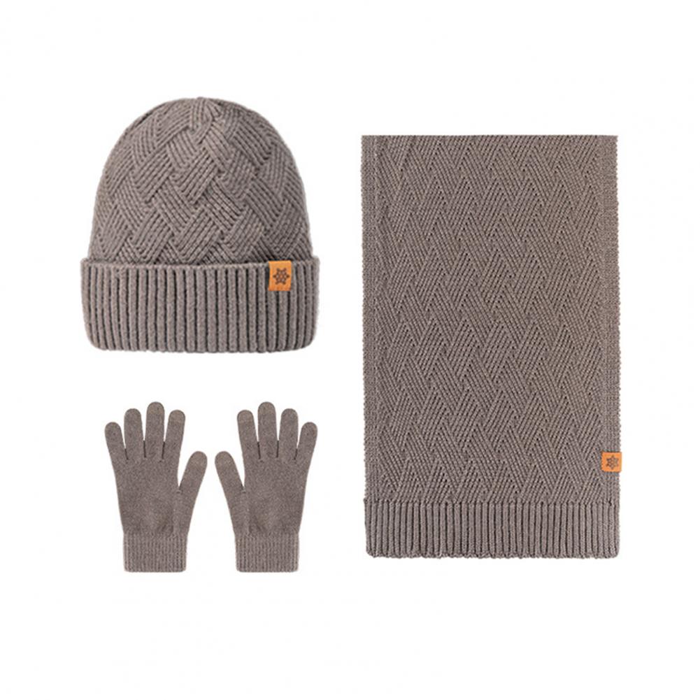 通気性のあるアクリル素材セットメンズ冬用帽子スカーフ手袋セッ - Winter Glove Insulated のレビューと価格