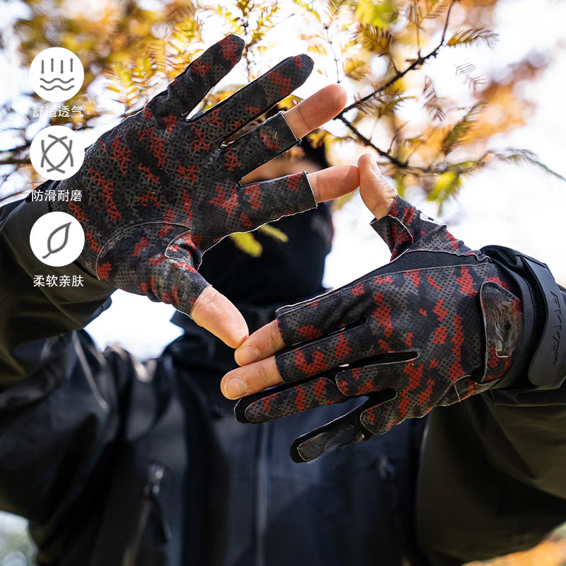 がまかつ釣り手袋滑り止め夏通気性フライフィッシング手袋釣りサ - Cycling Glove Padded のレビューと価格