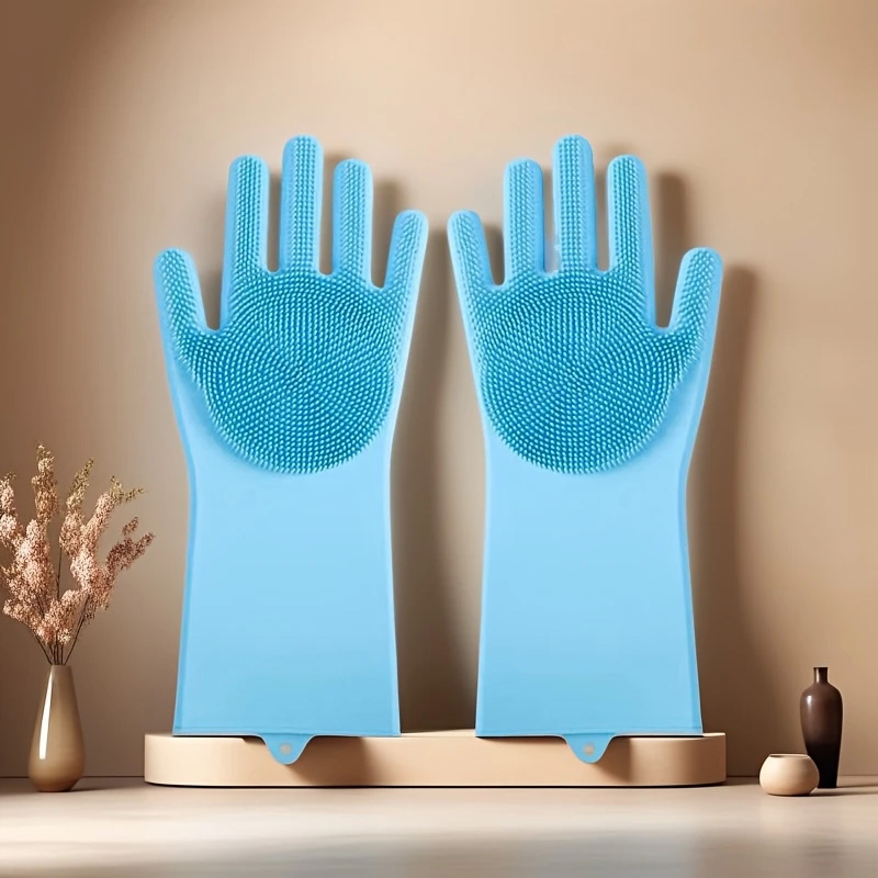 ペット用入浴グローブ - 犬と猫用のシリコンスクラバーミット - Gardening Glove Waterproof のレビューと価格
