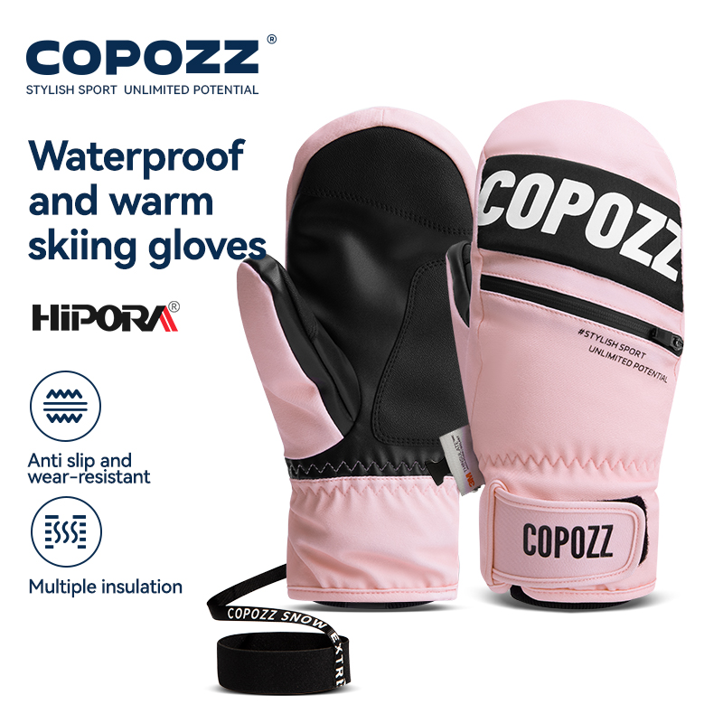 COPOZZ 3M シンサレート スキーグローブ レディース - Ski Glove Waterproof のレビューと価格