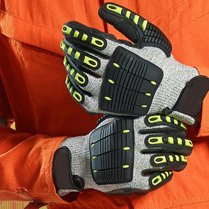 Nmsafety防振安全作業手袋耐衝撃グローブ抗衝撃力学保護 - Work Glove Impact のレビューと価格