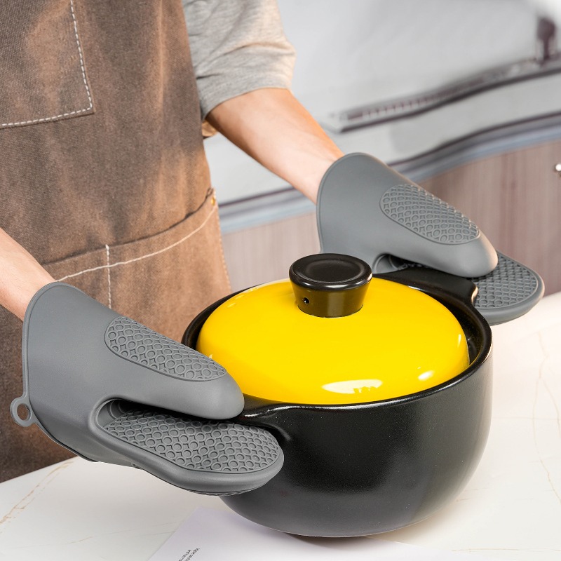 厚みのあるシリコンハンドクリップ、キッチン用シリコン断熱手袋 - Oven Mitt Silicone のレビューと価格