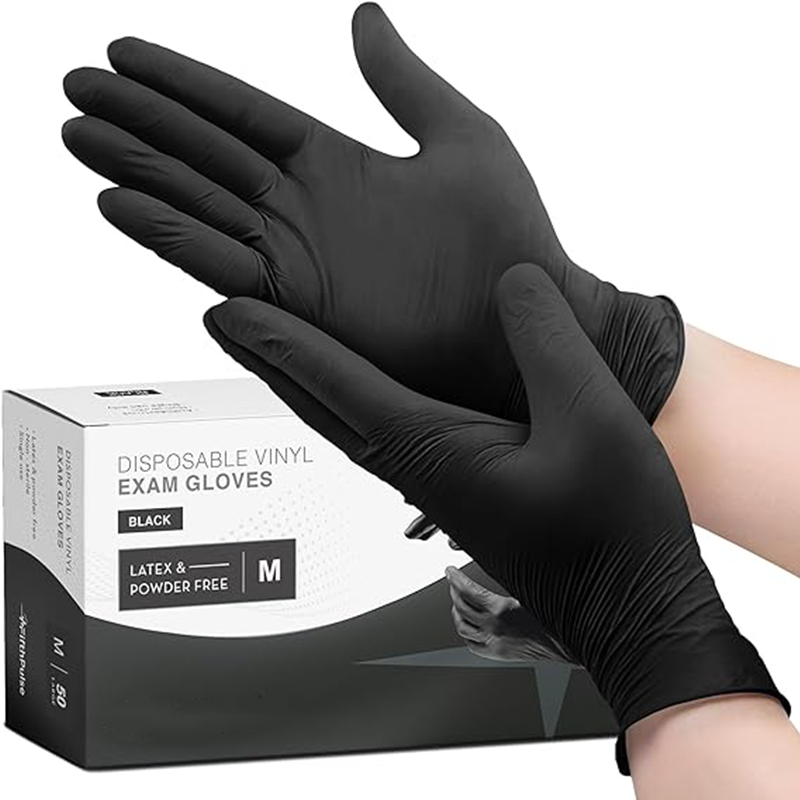 20/50/100 個使い捨てニトリル手袋滑り止め黒工業用手 - Nitrile Mechanic Glove のレビューと価格