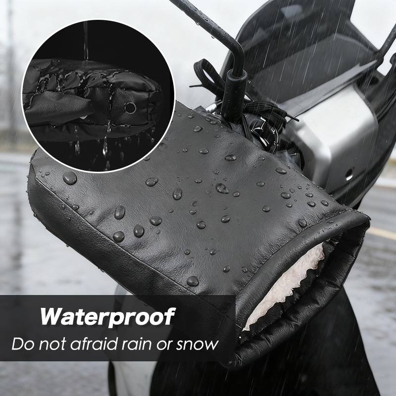 オートバイハンドルバーマフ防風冬用ミットウォーマーグローブ防 - Gardening Glove Waterproof のレビューと価格