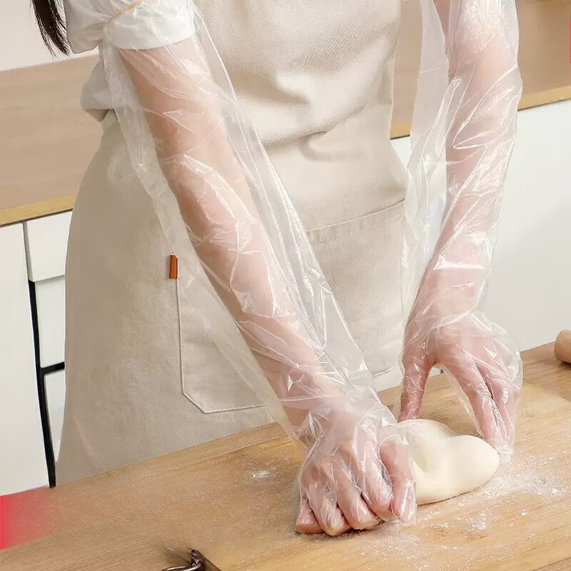 30 個使い捨てアームガード手袋キッチン家庭用クリーニング防 - Rubber Glove Cleaning のレビューと価格