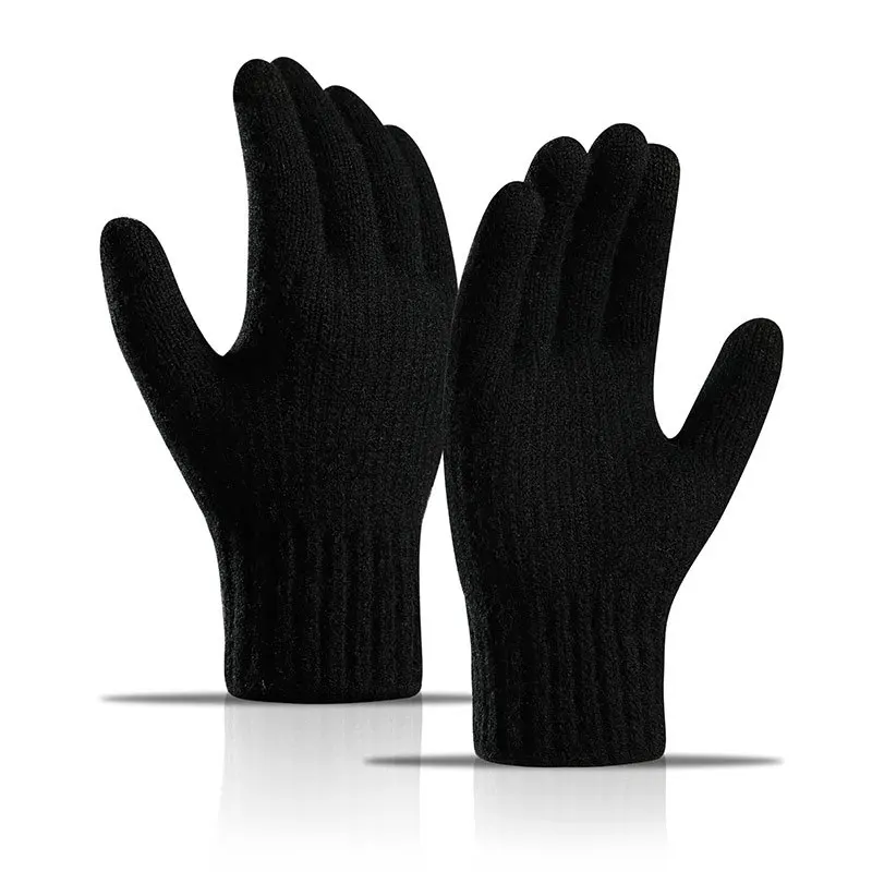 メンズ アルパカウール タッチスクリーン手袋 フリース裏地  - Wool Glove Lined のレビューと価格