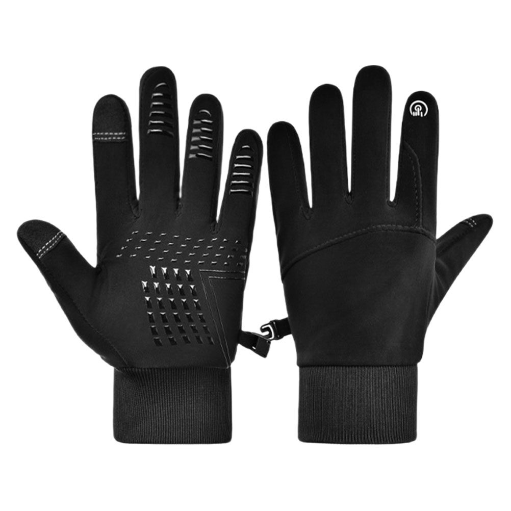1組のサイクリンググローブ、保温性、防風性、防水性、滑り止め - Winter Glove Insulated のレビューと価格