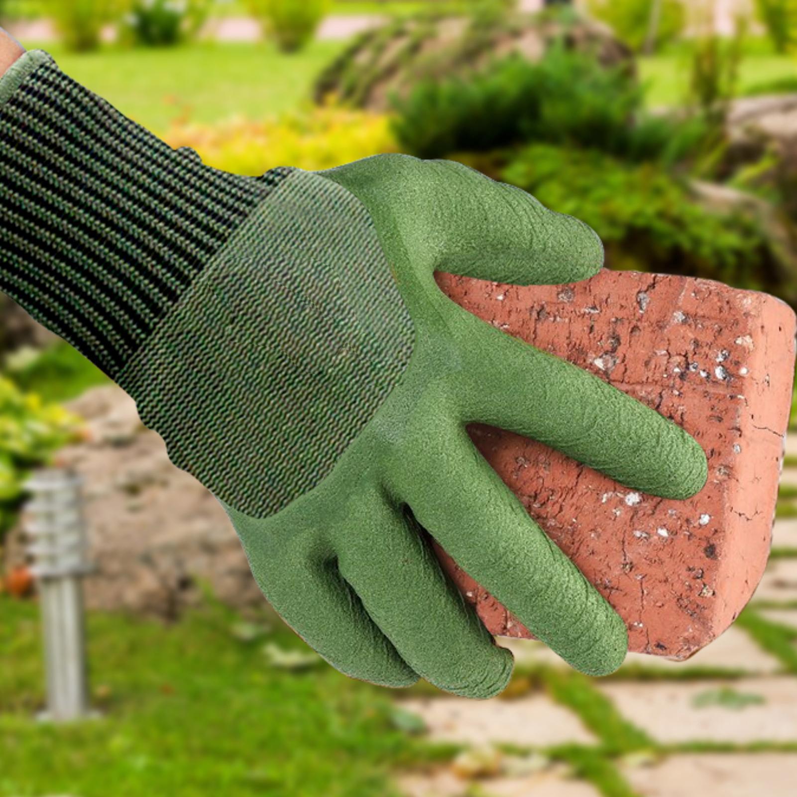 ガーデニングヤードグローブ子供用安全手袋耐穿刺性棘防止防水ツ - Gardening Glove Waterproof のレビューと価格