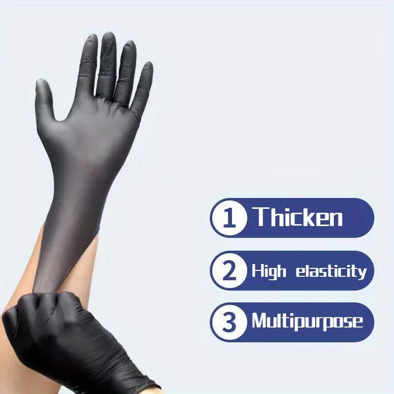 100/50/20個入り ニトリル手袋 厚手 使い捨て手袋  - Nitrile Mechanic Glove のレビューと価格