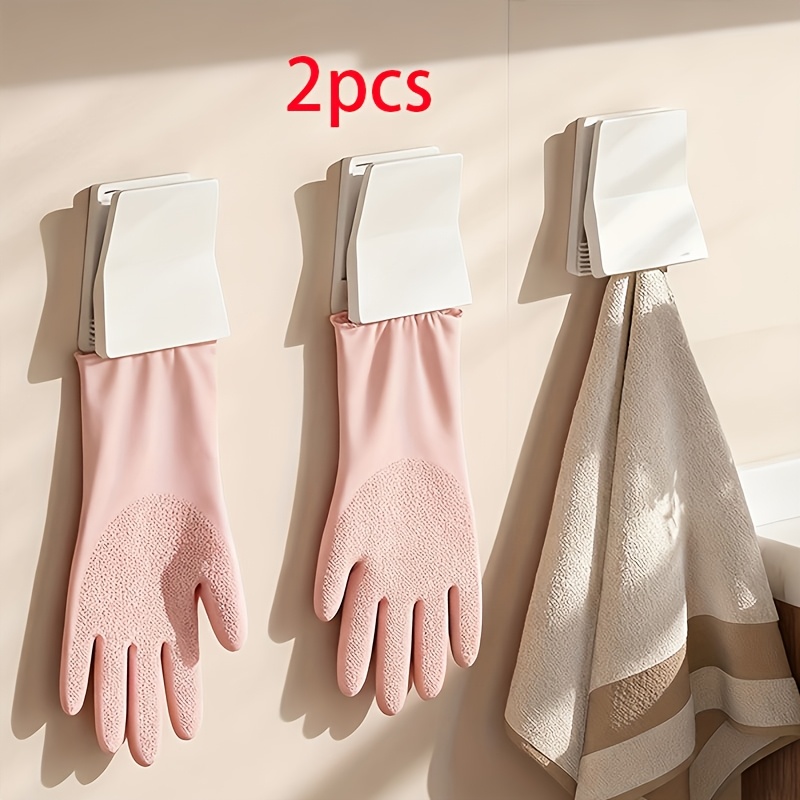 2個入り キッチン手袋オーガナイザーフック ゴム製食器洗い用 - Rubber Glove Cleaning のレビューと価格