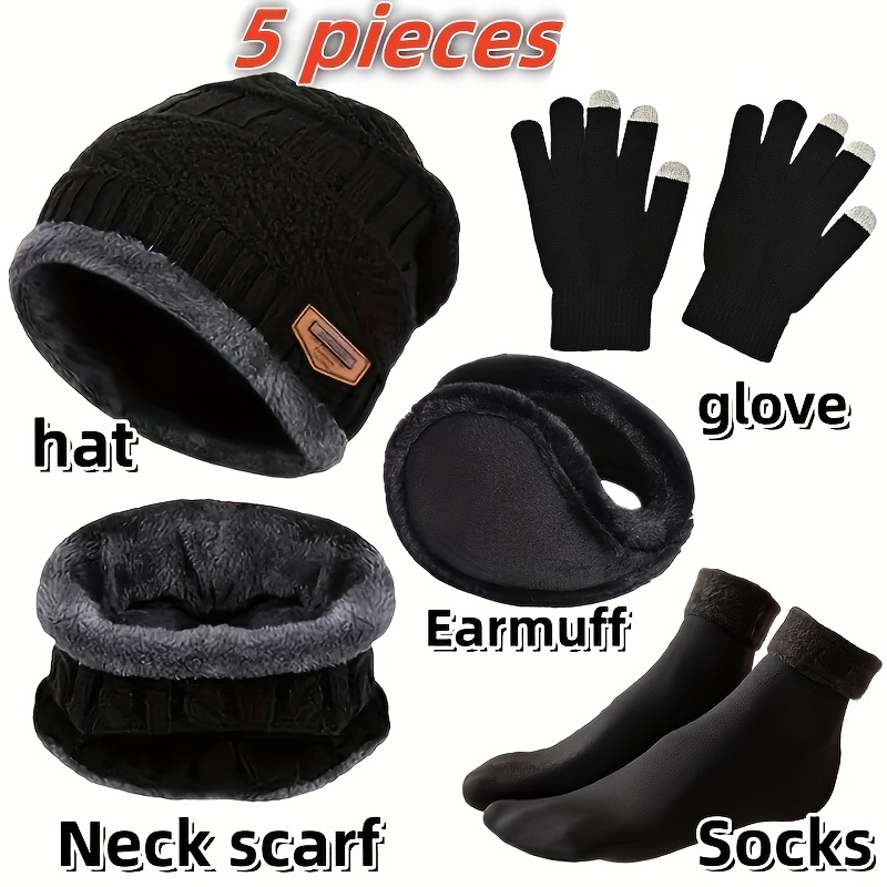 メンズウィンターハット、アウトドアウィンタースカーフ、手袋、 - Winter Glove Insulated のレビューと価格