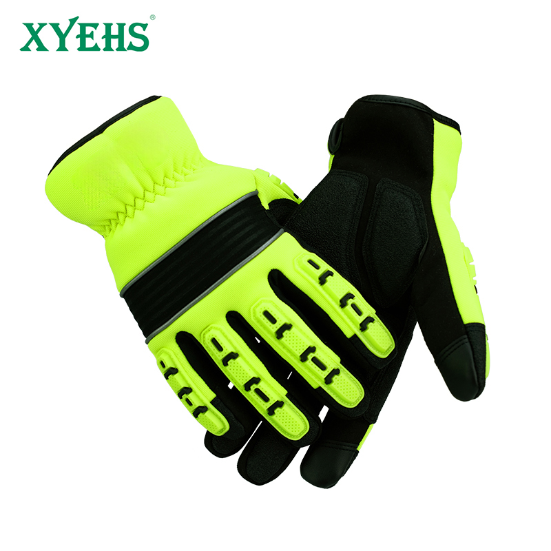 5mm TPR耐衝撃性、耐寒防水安全手袋、物流・冷蔵倉庫用防 - Work Glove Impact のレビューと価格