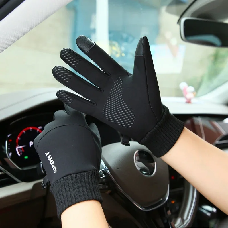 オートバイグローブ グアンテス 冬用暖かいフルフィンガーグロ - Ski Glove Waterproof のレビューと価格