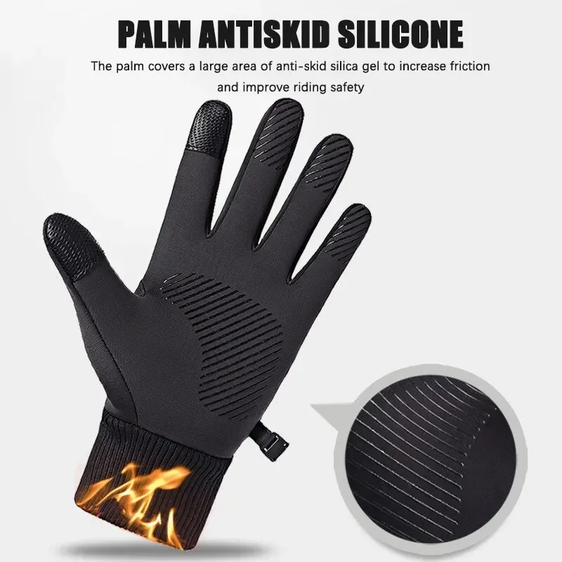 オートバイグローブ グアンテス 冬用暖かいフルフィンガーグロ - Ski Glove Waterproof のレビューと価格