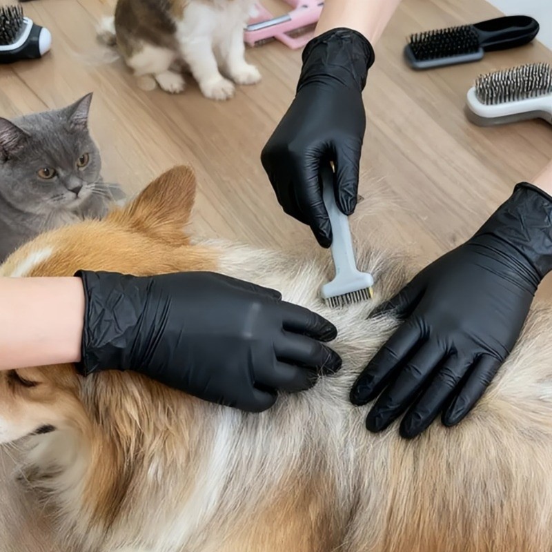 50枚入り 食品グレード使い捨てニトリル手袋、料理、食品準備 - Nitrile Mechanic Glove のレビューと価格
