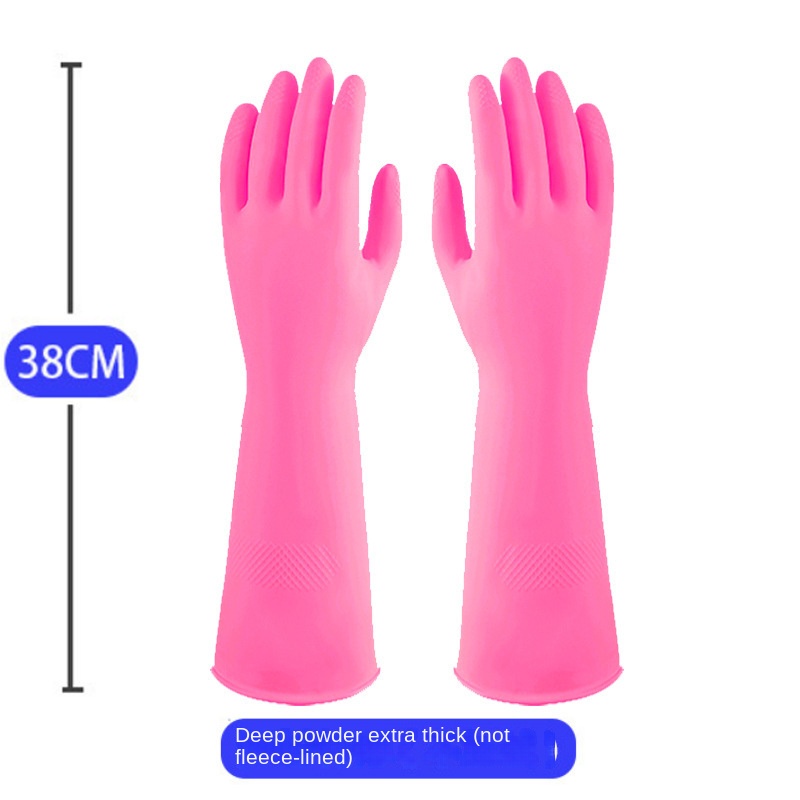 極厚のピンクのゴム製食器洗い用手袋、拡張ラテックス、耐摩耗性 - Dish Glove Rubber のレビューと価格